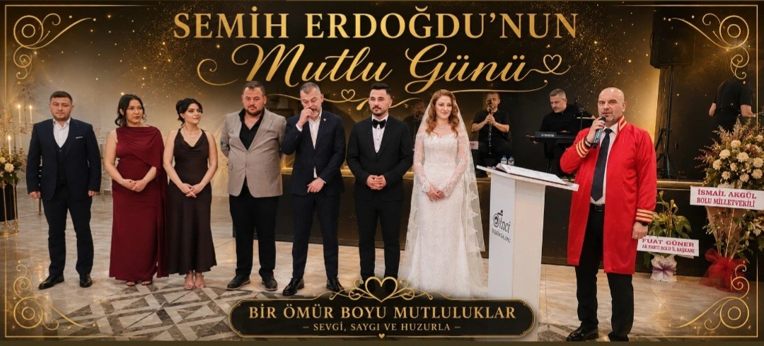 Semih Erdoğdu’nun Mutlu Günü Semih Erdoğdu’nun Mutlu Günü