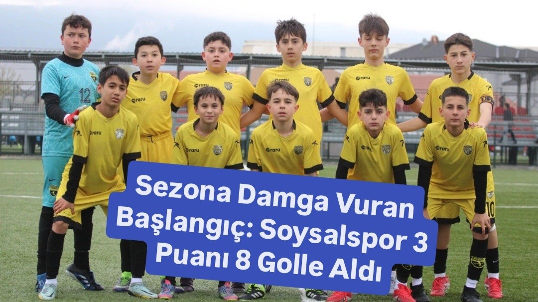 Sezona Damga Vuran Başlangıç: Soysalspor 3 Puanı 8 Golle Aldı