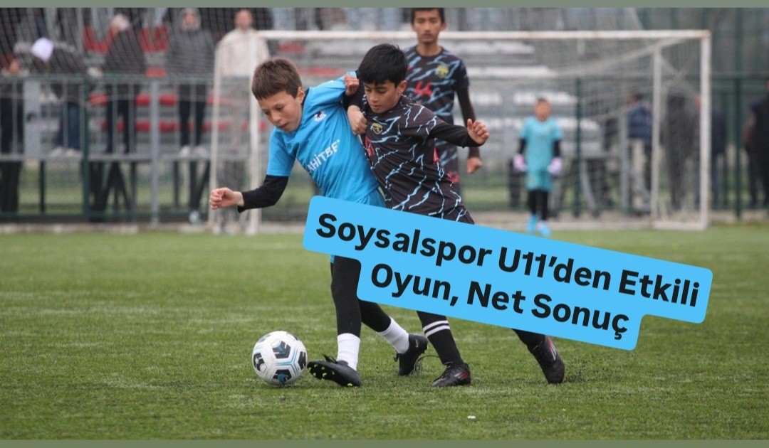 Soysalspor U11’den Etkili Oyun, Net Sonuç