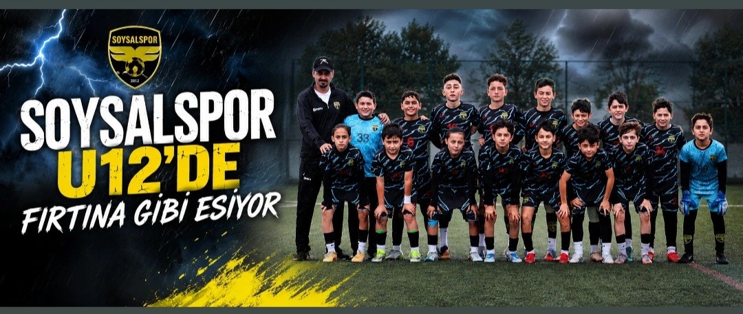 Soysalspor U12’de Fırtına Gibi Esiyor Soysalspor U12’de Fırtına Gibi Esiyor