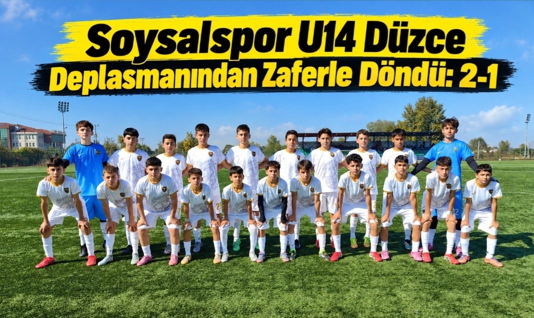 Soysalspor U14 Düzce Deplasmanından Zaferle Döndü: 2-1 Soysalspor U14 Düzce Deplasmanından Zaferle Döndü: 2-1