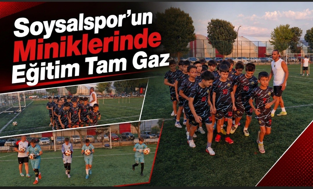 Soysalspor’un Miniklerinde Eğitim Tam Gaz Soysalspor’un Miniklerinde Eğitim Tam Gaz
