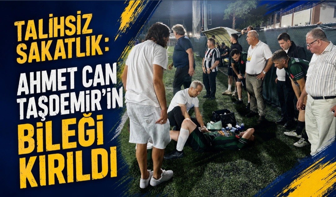 Talihsiz Sakatlık: Ahmet Can Taşdemir'in Bileği Kırıldı
