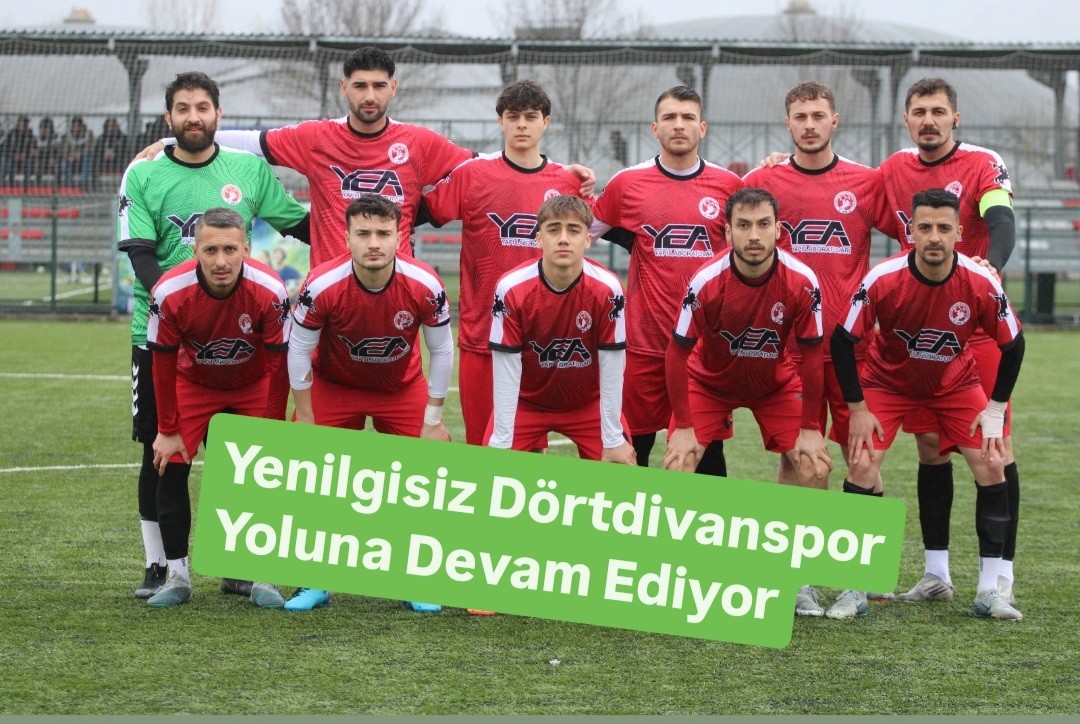 Yenilgisiz Dörtdivanspor Yoluna Devam Ediyor Yenilgisiz Dörtdivanspor Yoluna Devam Ediyor