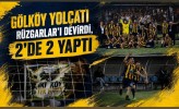 Gölköy Yolçatı Rüzgarlar'ı Devirdi, 2'de 2 Yaptı