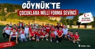 Göynük’te Çocuklara Milli Forma Sevinci