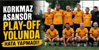 Korkmaz Asansör Play-Off Yolunda Hata Yapmadı