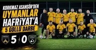 Korkmaz Asansör’den Uymanlar Hafriyat’a 5 Gollü Darbe