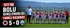 U11’de Bolu Gençlerbirliği Farklı Kazandı